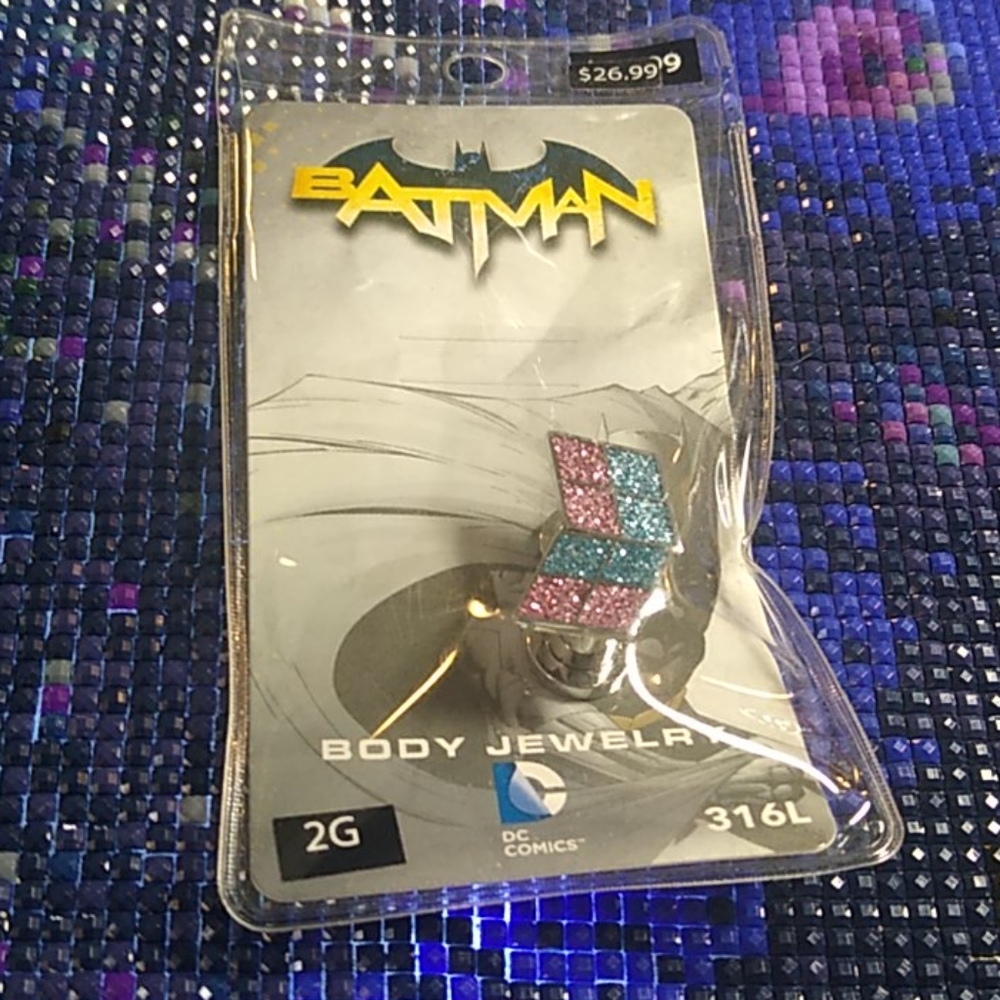 Harley Quinn Plug Earrings 2G